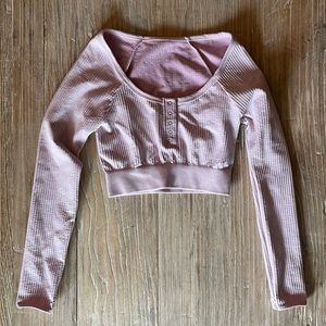 Free People Movement crop l/s xs